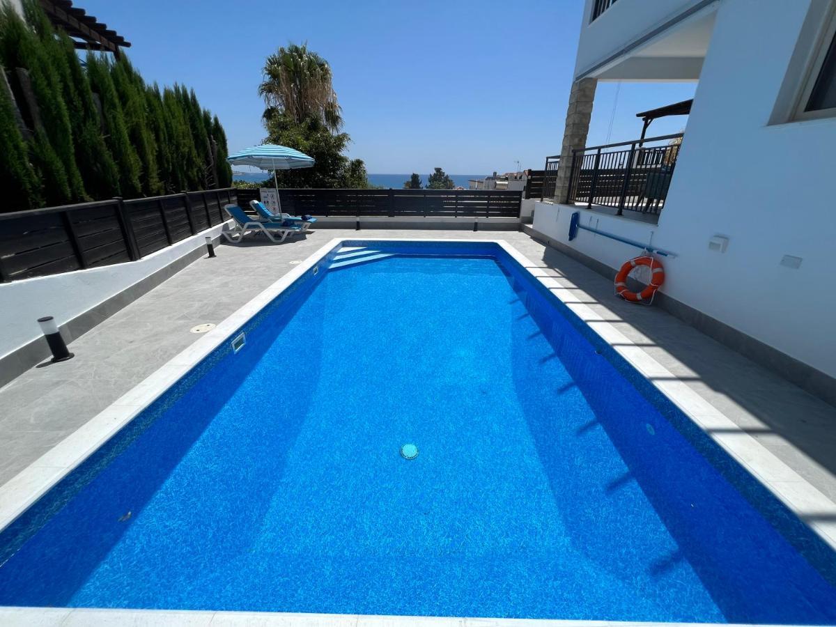 Villa Marina Sea-View Private Pool Pegeia Exterior foto