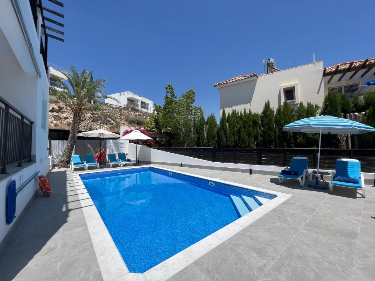 Villa Marina Sea-View Private Pool Pegeia Exterior foto